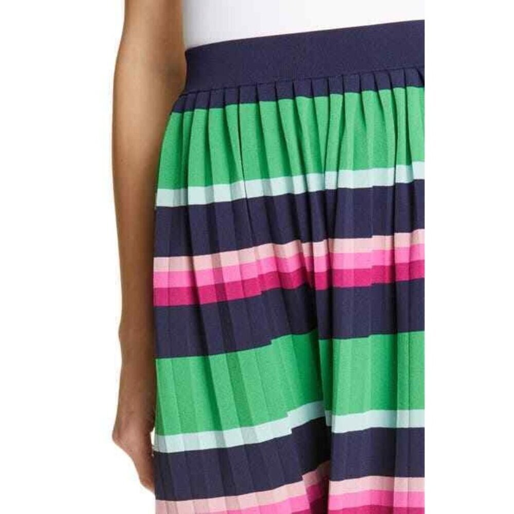 Ted Baker London Aliccio Supernatural Stripe Knit Skirt SZ 2 Ted US 6 NWT - Picture 4 of 6
